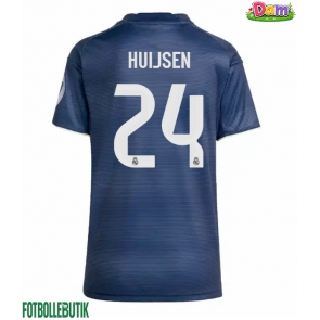 Real Madrid Dean Huijsen #24 Bortatröja Kvinnor 2025-26 Kortärmad